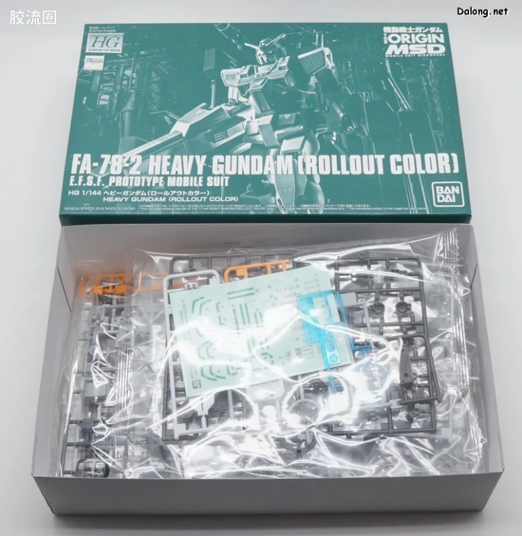 HG 高达The Origin 网络限定版 FA-78-2 重高达(出厂配色) - 图片